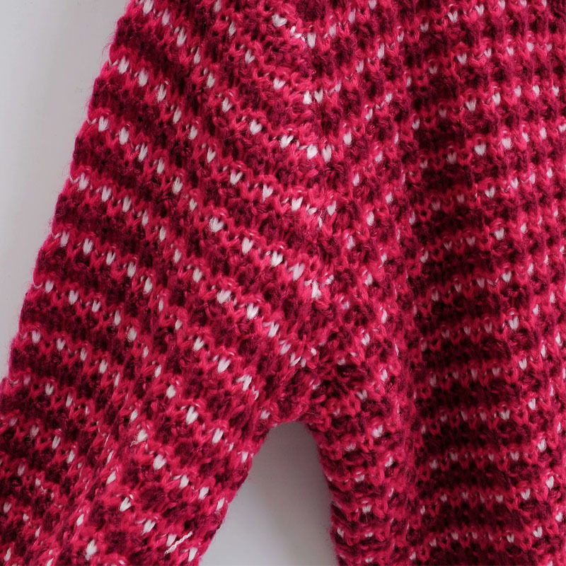 V-neck Single Breasted Long Sleeve Knit Chic Female Cardigan Harajuku Chic Fashion Western Style Autumn Women's Sweater 210507