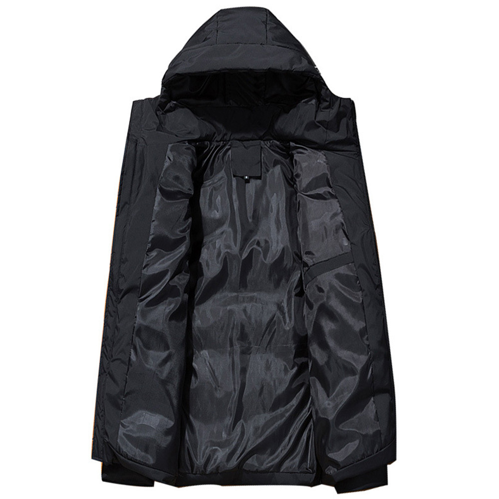 Winter Mens Jackets Casual Hooded Thick Padded Mens Jacket Coats Warm Zipper Slim Tops Outwear Plus Size 4xl JK18045 210518