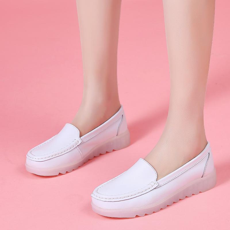 Dress Shoes Women's PU Leather Slip On Loafers Casual Comfortable Round Toe Black White Solid Color C11, 09
Dress Shoes Women's PU Leather Slip On Loafers Casual Comfortable Round Toe Black White Solid Color C11, 09