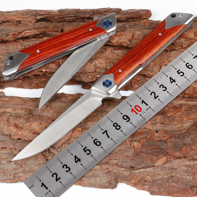 For Outdoor Tactical Camping Hunting Survival Pocket Folding Knife With Wood Handle knife 8Cr13Mov Steel Blade Tool Knives
For Outdoor Tactical Camping Hunting Survival Pocket Folding Knife With Wood Handle knife 8Cr13Mov Steel Blade Tool Knives