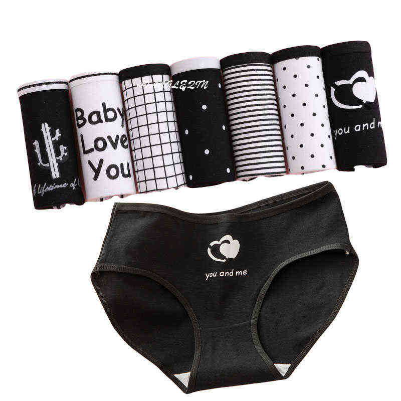 7 Pcs/Set Women's Cotton Underwear Panties Shorts Print Briefs Ladies Girls Sexy Lingeries Underwear For Women Panties Plus Size 211109, 01
7 Pcs/Set Women's Cotton Underwear Panties Shorts Print Briefs Ladies Girls Sexy Lingeries Underwear For Women Panties Plus Size 211109, 01