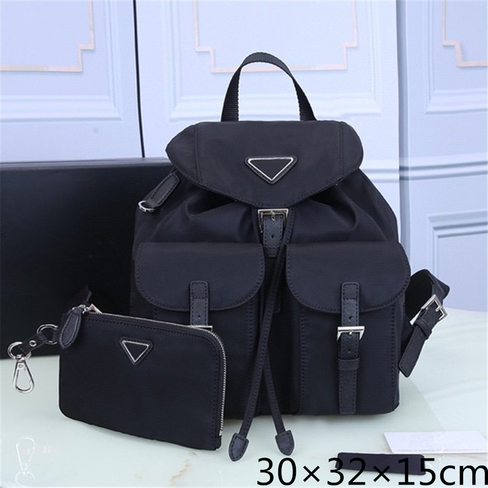Men's Black Nylon Canvas Waterproof Backpack with Wallet Fashion Leisure Sports Outdoor Fitness Rock Climbing Large Capacity Travel Bag
Men's Black Nylon Canvas Waterproof Backpack with Wallet Fashion Leisure Sports Outdoor Fitness Rock Climbing Large Capacity Travel Bag
