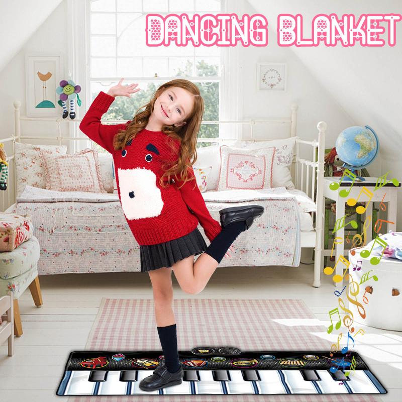 Musical Mat For Children Baby Piano With Guitar Sound Toddler Toys Kids Toy Education Learning Pad Farm Music Carpets
Musical Mat For Children Baby Piano With Guitar Sound Toddler Toys Kids Toy Education Learning Pad Farm Music Carpets
