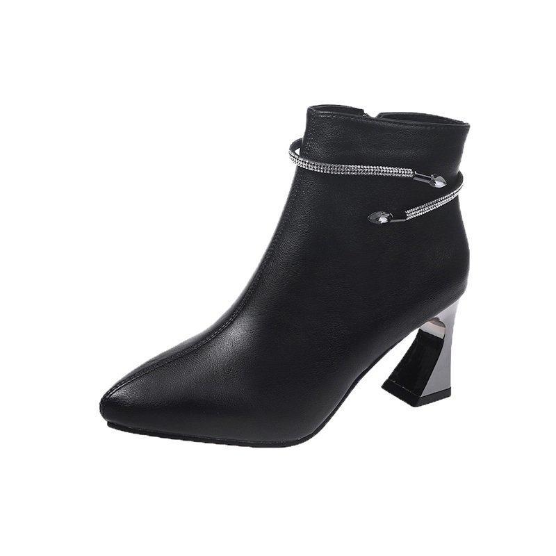 Boots Fashion Simple Ankle For Women Pointed Toe Zip High Heels Shoes Autumn Winter Elegant Lady, Beige
Boots Fashion Simple Ankle For Women Pointed Toe Zip High Heels Shoes Autumn Winter Elegant Lady, Beige