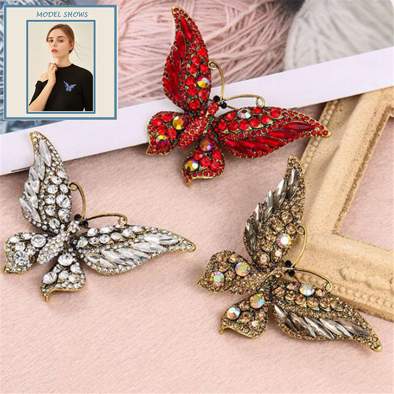 Luxury Crystal Pin For Women Party Banquet Muylinda Butterfly Brooch Big Brooches Rhinestone Pins Clothese Accessories
Luxury Crystal Pin For Women Party Banquet Muylinda Butterfly Brooch Big Brooches Rhinestone Pins Clothese Accessories