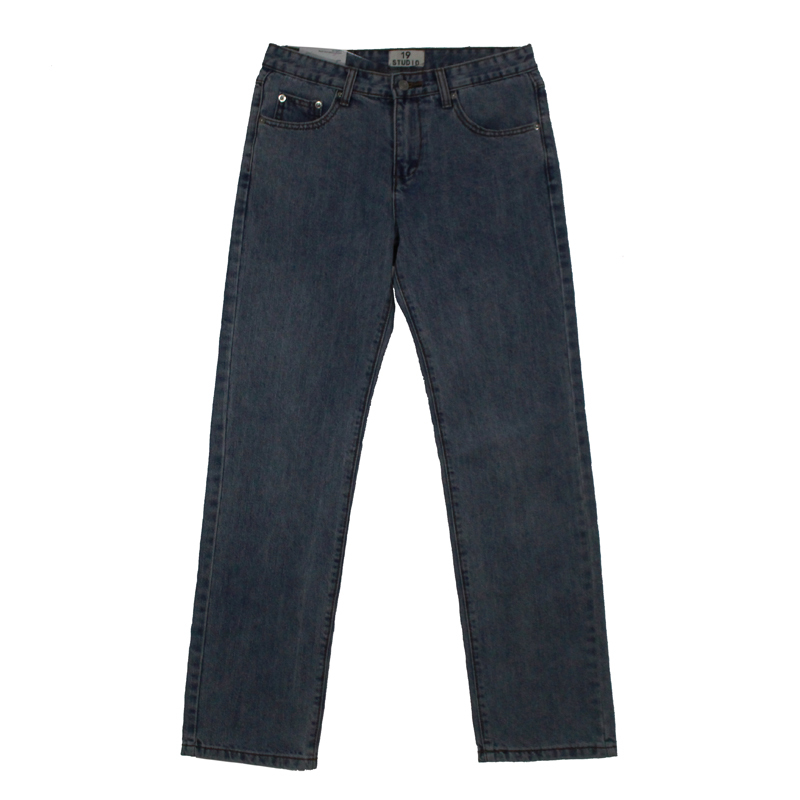 IEFB Korea Fashion Men's Wide Leg Denim Pants Vintage Causal Straight Pants Loose High Waist Jeans For Male Zipper Casual 9Y5167 210524