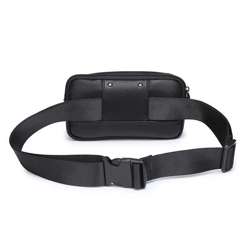 Wholesale Fashion Women Waist Bag Black Ladies PU Leather Belt Travel Packs Pouch Phone Small bags Mihaivina 211006