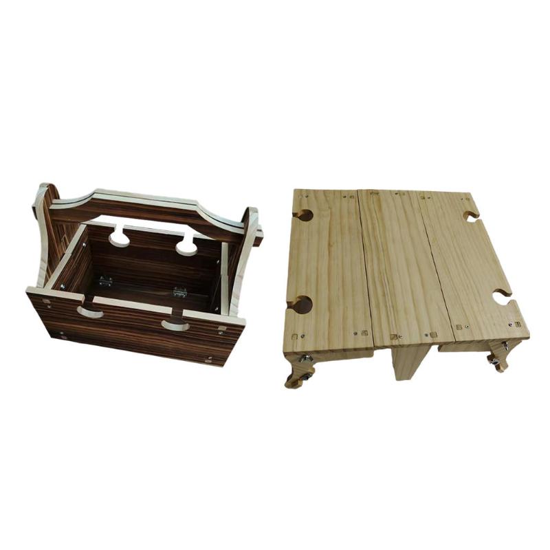 Camp Furniture Wooden 2-in-1 Outdoor Folding Picnic Table Storage Basket Portable Wine Glass Rack Holder Beach For Garden Party
Camp Furniture Wooden 2-in-1 Outdoor Folding Picnic Table Storage Basket Portable Wine Glass Rack Holder Beach For Garden Party