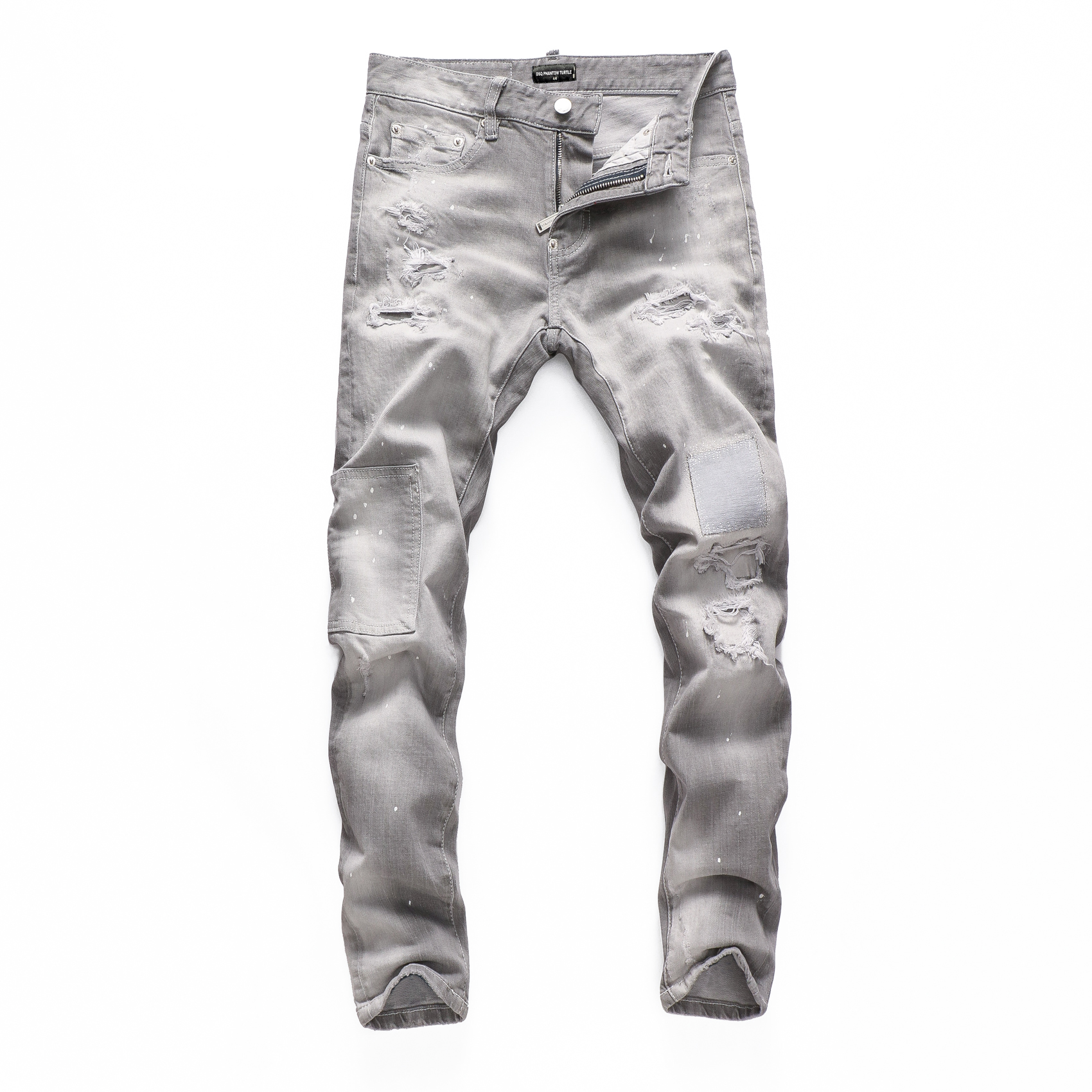 DSQ PHANTOM TURTLE Perfecto Wash Cool Guy Jeans Classic Fashion Man Hip Hop Rock Moto Mens Casual Design Ripped Distressed Skinny Denim Bike, Blue
DSQ PHANTOM TURTLE Perfecto Wash Cool Guy Jeans Classic Fashion Man Hip Hop Rock Moto Mens Casual Design Ripped Distressed Skinny Denim Bike, Blue