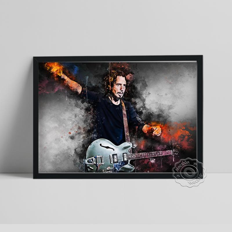 Paintings Chris Cornell Lengthways Poster, American Seattle Singer Portrait Art Prints, Vintage Guitarist Colored Drawing Home Decor
Paintings Chris Cornell Lengthways Poster, American Seattle Singer Portrait Art Prints, Vintage Guitarist Colored Drawing Home Decor