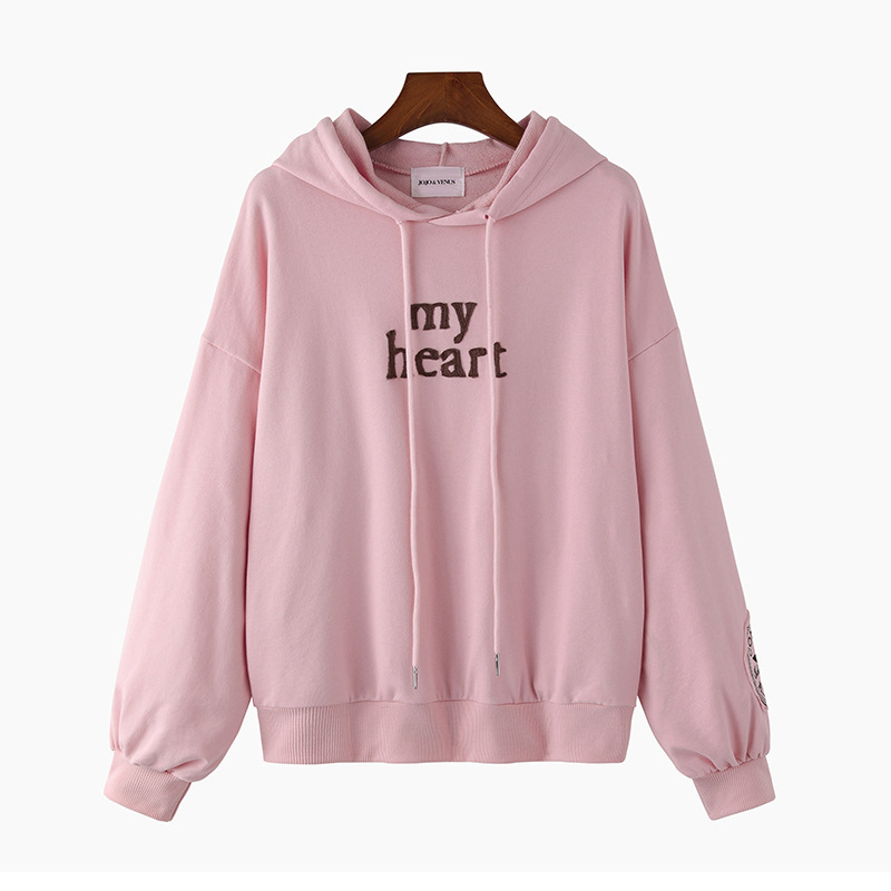 Paris Girl Sweatshirt Women Autumn Cotton Korean Loose Hooded Pullover Embroidery Clothes Hoodies 210524, Black
Paris Girl Sweatshirt Women Autumn Cotton Korean Loose Hooded Pullover Embroidery Clothes Hoodies 210524, Black