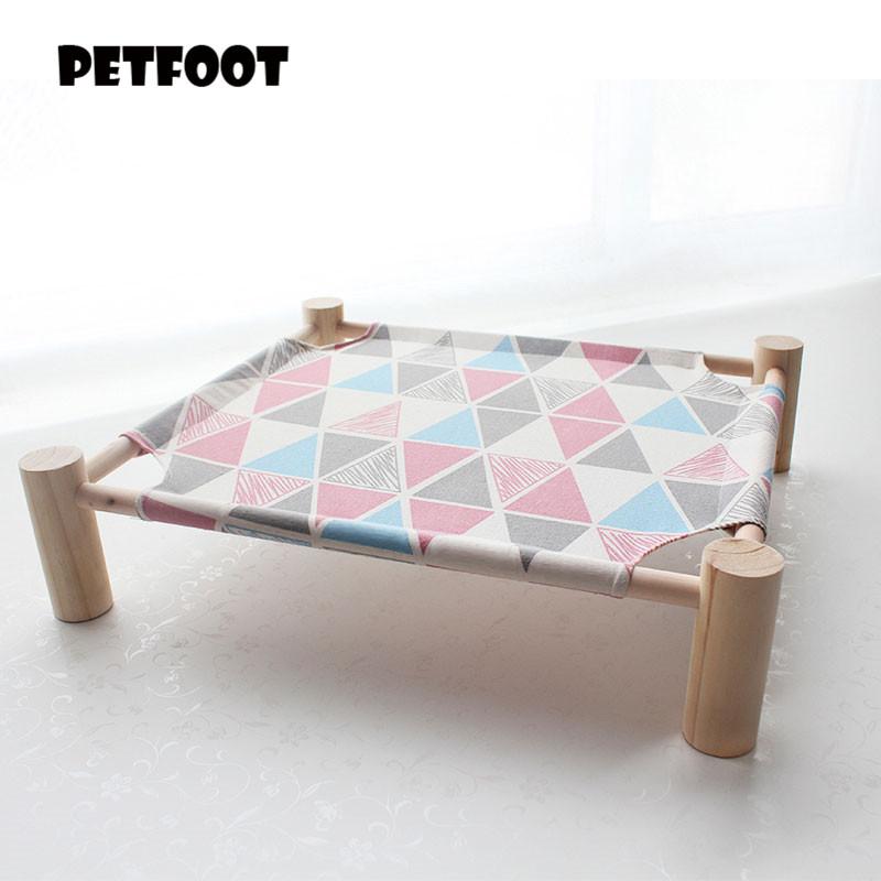 Elevated Cat Bed House Hammocks Wood Canvas Lounge For Small Cats Dogs Durable Pet Supplies Beds & Furniture
Elevated Cat Bed House Hammocks Wood Canvas Lounge For Small Cats Dogs Durable Pet Supplies Beds & Furniture