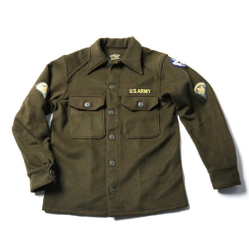 Men's Casual Shirts Korean STOCK NON War OG-108 Field Wool 50s US Army Shirt Jacket Olive, Army green
Men's Casual Shirts Korean STOCK NON War OG-108 Field Wool 50s US Army Shirt Jacket Olive, Army green