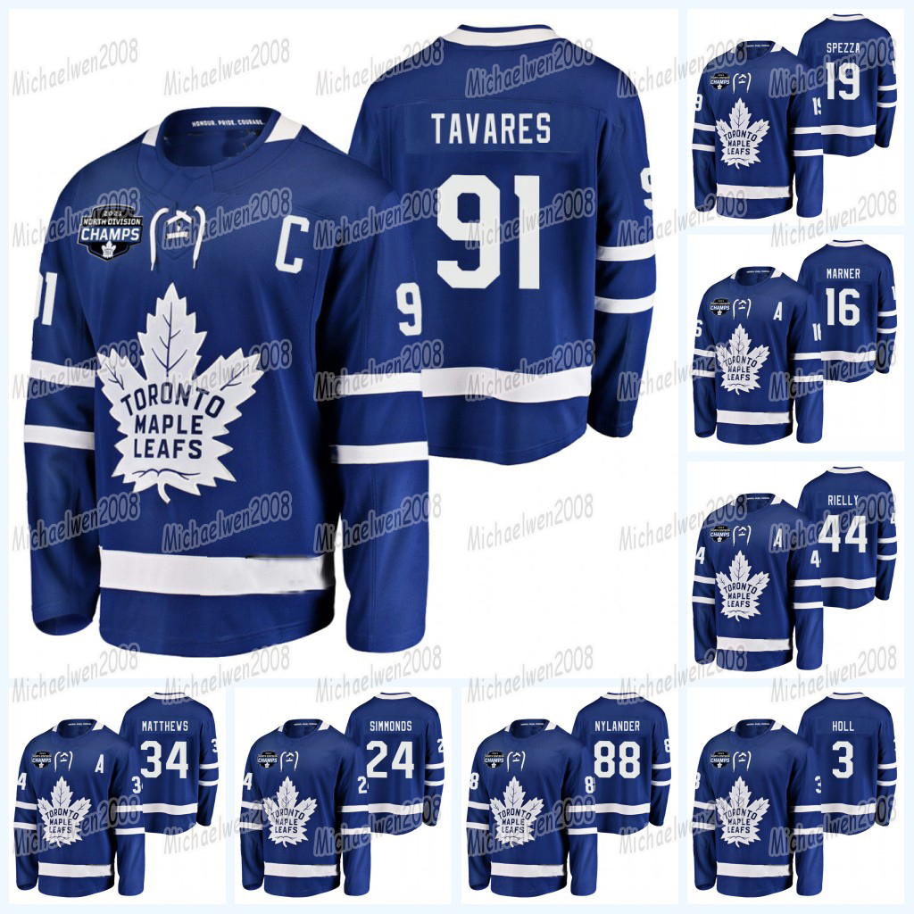 Toronto Maple Leafs 2021 North Division Champions Jersey John Tavares Zach Hyman Jason Spezza Mitch Marner Wayne Simmonds Morgan Rielly Aust, Black;red
Toronto Maple Leafs 2021 North Division Champions Jersey John Tavares Zach Hyman Jason Spezza Mitch Marner Wayne Simmonds Morgan Rielly Aust, Black;red