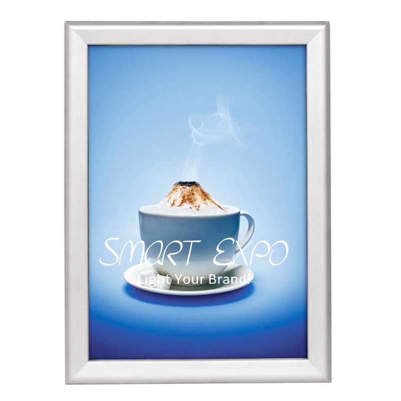Aluminum Snap Frame for A1 Poster Advertising Display with 32mm Profile