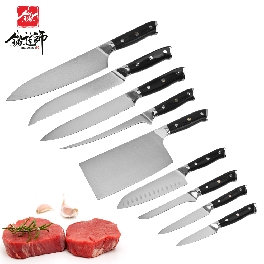 DUANZAOSHI 8inch Japanese Kitchen Knives-Set Chef Knife Germany 1.4116 Stee FruitKnife Outdoor Cooking Too Butcher knife
DUANZAOSHI 8inch Japanese Kitchen Knives-Set Chef Knife Germany 1.4116 Stee FruitKnife Outdoor Cooking Too Butcher knife