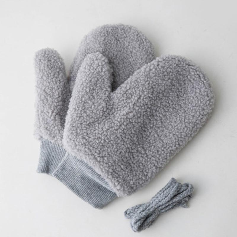 Five Fingers Gloves Korean Lamb Cashmere Double Layer Thicken Women' Warm Mittens Winter Plus Velvet Halter Outdoor Cycling Plush H36, Blue;gray
Five Fingers Gloves Korean Lamb Cashmere Double Layer Thicken Women' Warm Mittens Winter Plus Velvet Halter Outdoor Cycling Plush H36, Blue;gray