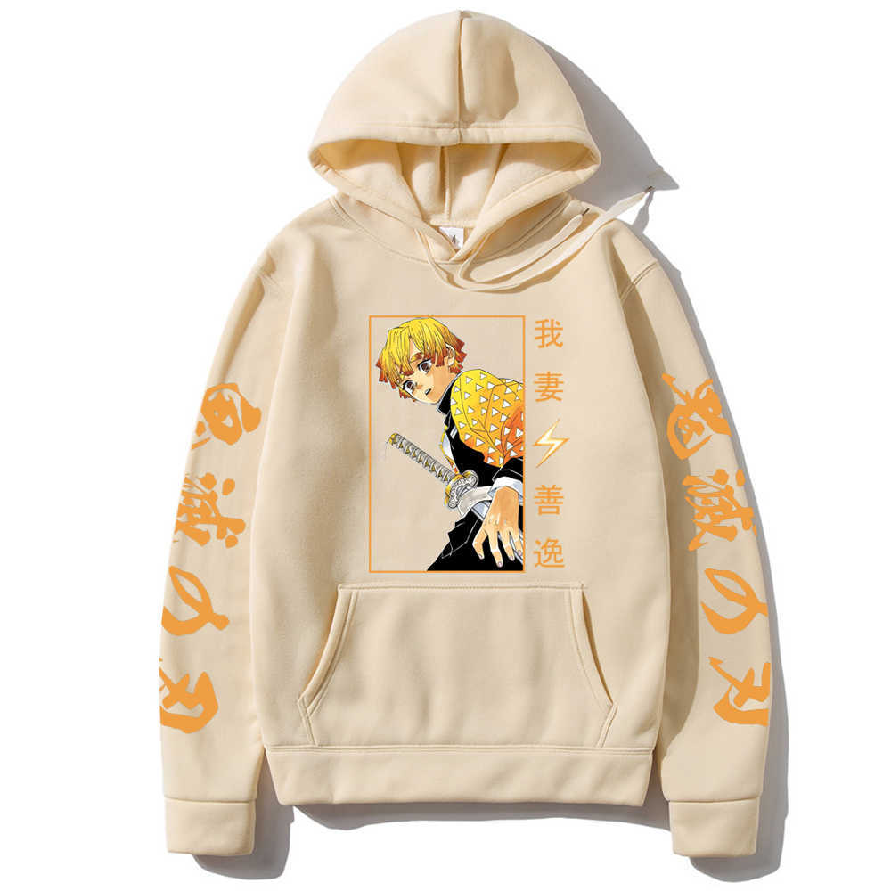 Japan Anime Demon Slayer Agatsuma Zenitsu Hoodies Men Fashion Cartoon Graphic Streetwear Tops Harajuku Casual Winter Sweatshirt G1019, Black
Japan Anime Demon Slayer Agatsuma Zenitsu Hoodies Men Fashion Cartoon Graphic Streetwear Tops Harajuku Casual Winter Sweatshirt G1019, Black