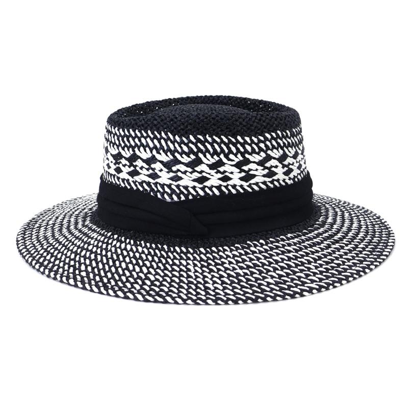 Wide Brim Hats 2021 Summer Women's Boater Beach Hat Side Female Casual Panama Lady Classic Flat Bowknot Straw Sun Women Fedora
Wide Brim Hats 2021 Summer Women's Boater Beach Hat Side Female Casual Panama Lady Classic Flat Bowknot Straw Sun Women Fedora