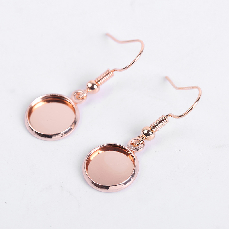 Jewelry Making Jewelry Findings Components Fit 10 12 14 16 18 20mm 25mm Round Cabochons Earring Blank Setting Bezel Base For C3
