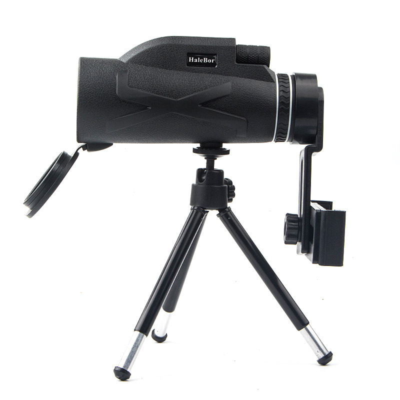 Outdoor telescope 80x100 single telescope low light level night vision high definition clip mobile phone telescope2783