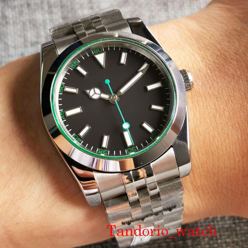 Wristwatches 36mm/39mm Black Dial Sapphire Glass NH35A MIYOTA 8215 Automatic Men Watches Luminous Oyster Bracelet 316L Stainless Stee, 36mm model
Wristwatches 36mm/39mm Black Dial Sapphire Glass NH35A MIYOTA 8215 Automatic Men Watches Luminous Oyster Bracelet 316L Stainless Stee, 36mm model