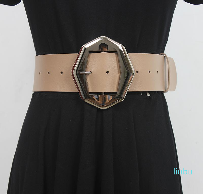 Belts Women's Runway Fashion Genuine Leather Cummerbunds Female Dress Corsets Waistband Decoration Wide Belt, Black
Belts Women's Runway Fashion Genuine Leather Cummerbunds Female Dress Corsets Waistband Decoration Wide Belt, Black