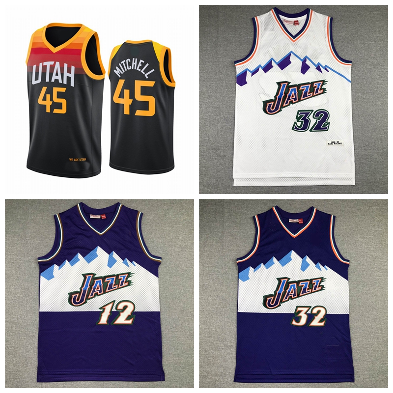Men Utah jazz basketball jerseys 45 Donovan Mitchell 32 Karl Malone we are utah 2021 0506, Nk logo
Men Utah jazz basketball jerseys 45 Donovan Mitchell 32 Karl Malone we are utah 2021 0506, Nk logo