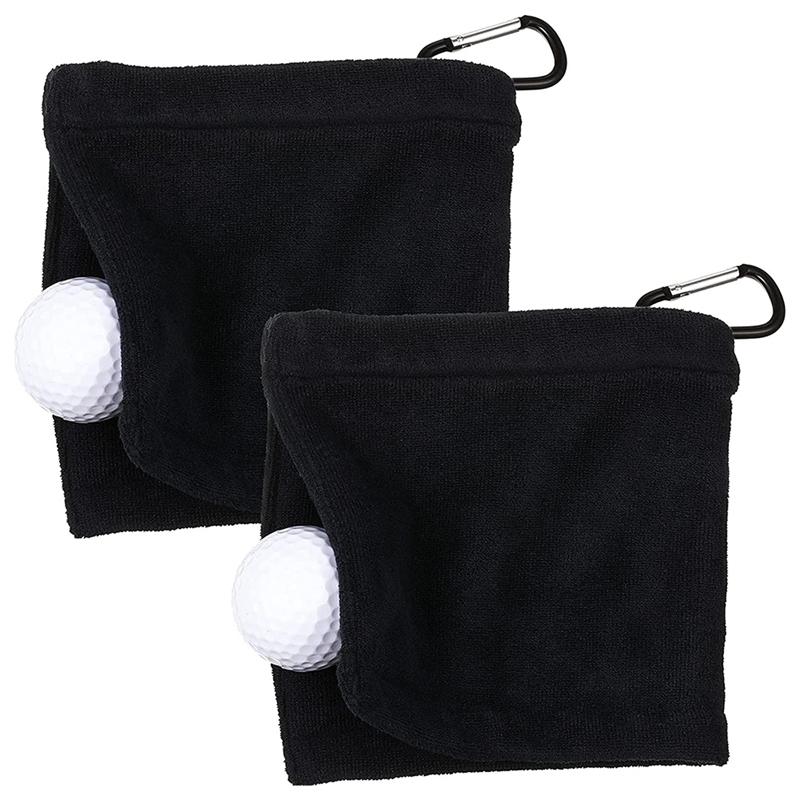 Golf Training Aids 2 Pcs Towel Ball Cleaning 14X14cm Fiber Polyester With Snap Hook For Men Women
Golf Training Aids 2 Pcs Towel Ball Cleaning 14X14cm Fiber Polyester With Snap Hook For Men Women