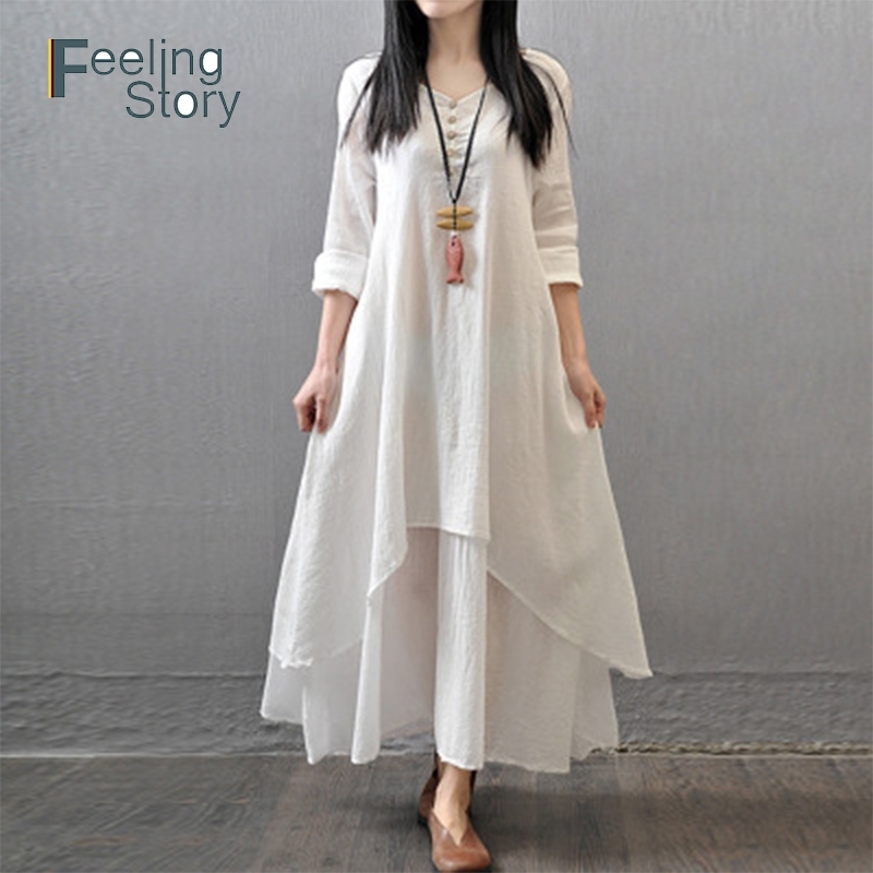 Boho White Dress Cotton Linen Spring Woman O Neck Long Sleeve Split 5X 6Xlarge Size Clothing for Women 210603, Orange
Boho White Dress Cotton Linen Spring Woman O Neck Long Sleeve Split 5X 6Xlarge Size Clothing for Women 210603, Orange