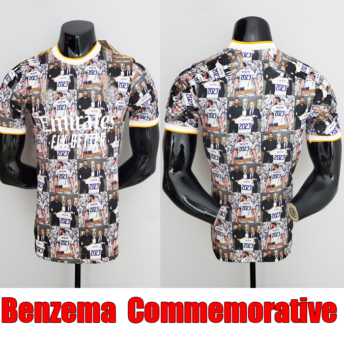 BENZEMA player version Commemorative Edition soccer jerseys 2023 shirt REAL camiseta de football maillot de foot madrides men size -XXL
BENZEMA player version Commemorative Edition soccer jerseys 2023 shirt REAL camiseta de football maillot de foot madrides men size -XXL