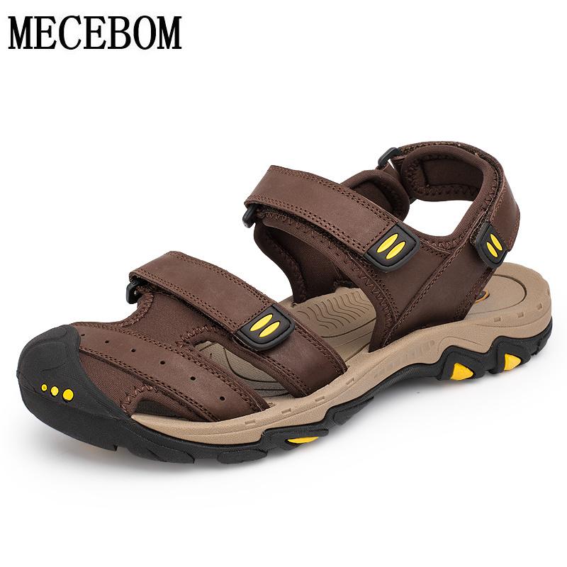 Sandals Men's Big Size 38-47 Genuine Leather Men Shoes Hook-loop Casual Beach 2621m, Black
Sandals Men's Big Size 38-47 Genuine Leather Men Shoes Hook-loop Casual Beach 2621m, Black