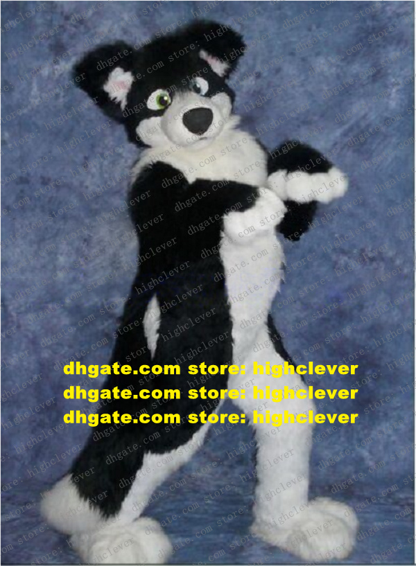 Black White Long Fur Furry Husky Dog Fox Wolf Fursuit Mascot Costume Adult Cartoon Outfit Floor Show Comedy Performance zz7591, As in photos
Black White Long Fur Furry Husky Dog Fox Wolf Fursuit Mascot Costume Adult Cartoon Outfit Floor Show Comedy Performance zz7591, As in photos