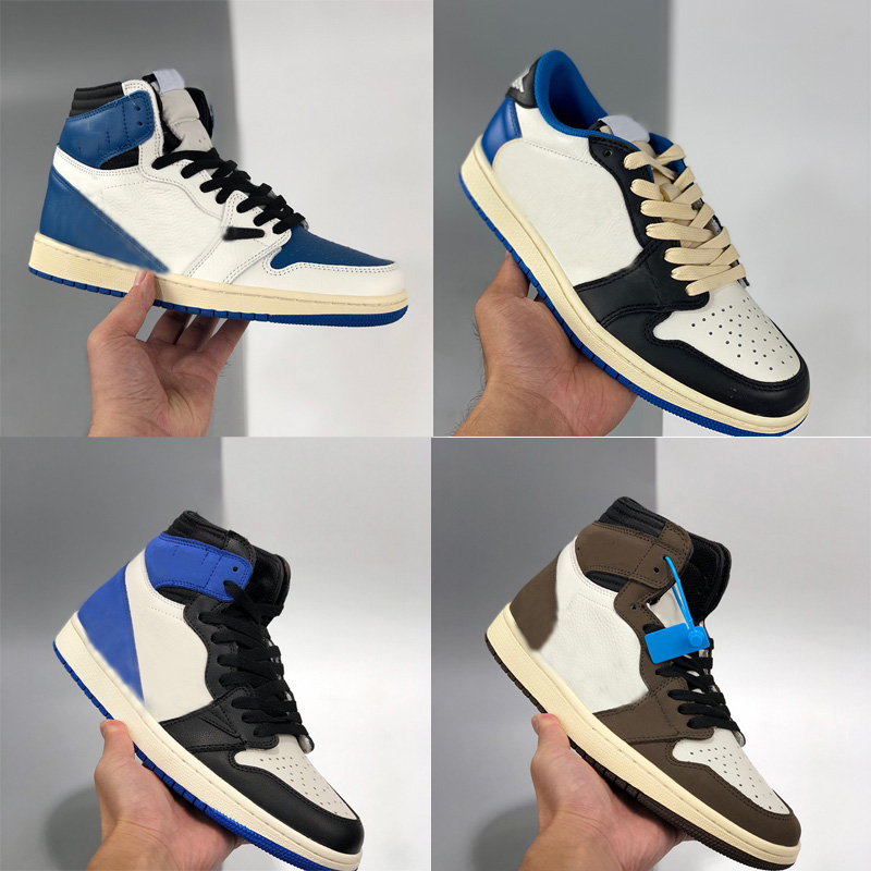 Authentic Jumpman 1s High Basketball Shoes Military Blue Brown Cactus Jack OG TS SP 1 Men Sports Outdoor Sneakers
Authentic Jumpman 1s High Basketball Shoes Military Blue Brown Cactus Jack OG TS SP 1 Men Sports Outdoor Sneakers