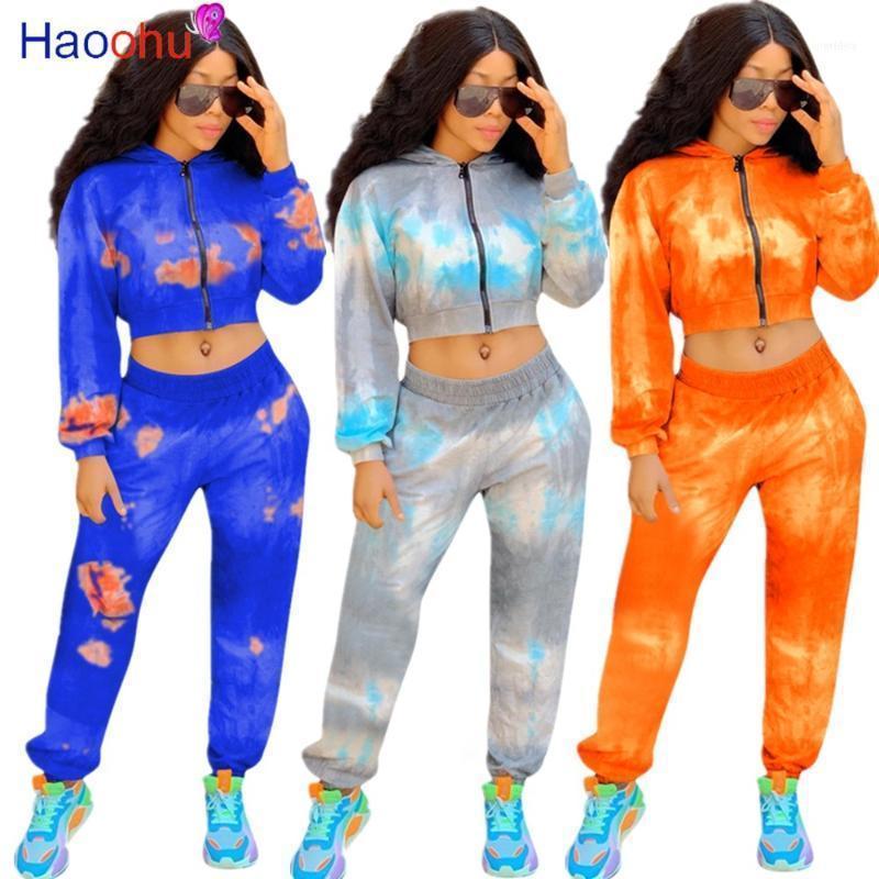 Women' Tracksuits Sport Suits Tie Dye Two Piece Tracksuit Long Sleeve Hooded Zipper Crop Tops And Elastic Waist Sporty Jogger, Orange
Women' Tracksuits Sport Suits Tie Dye Two Piece Tracksuit Long Sleeve Hooded Zipper Crop Tops And Elastic Waist Sporty Jogger, Orange