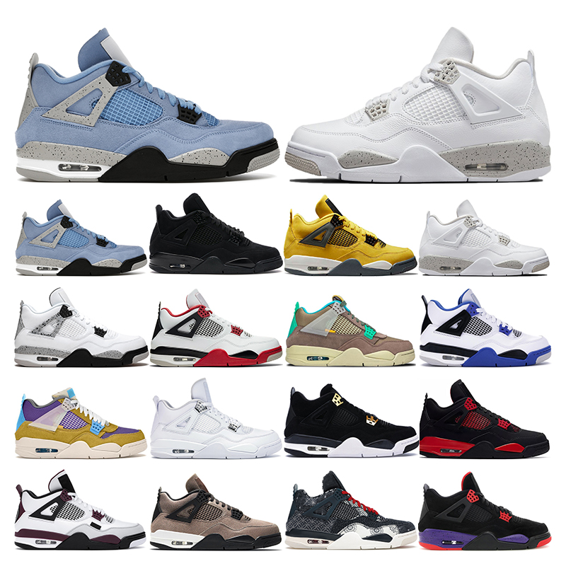 top Men basketball shoes 4s White Oreo 4 Black Cat Fire Red Thunder Desert Moss Taupe Haze women mens trainers sports sneaker fashion outdoor
top Men basketball shoes 4s White Oreo 4 Black Cat Fire Red Thunder Desert Moss Taupe Haze women mens trainers sports sneaker fashion outdoor