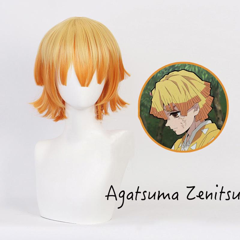 Party Masks Demon Slayer Agatsuma Zenitsu Wig Kimetsu No Yaiba Yellow Synthetic Heat Resistant Hair Cosplay Orange
Party Masks Demon Slayer Agatsuma Zenitsu Wig Kimetsu No Yaiba Yellow Synthetic Heat Resistant Hair Cosplay Orange