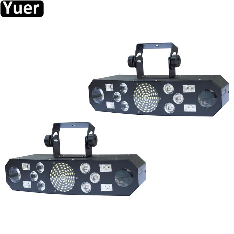 Effects 2Pcs/Lot Multifunctions 5IN1 DJ Stage Effect Light DMX512 Voice Control Music Rhythm Flash LED Projector Disco
Effects 2Pcs/Lot Multifunctions 5IN1 DJ Stage Effect Light DMX512 Voice Control Music Rhythm Flash LED Projector Disco