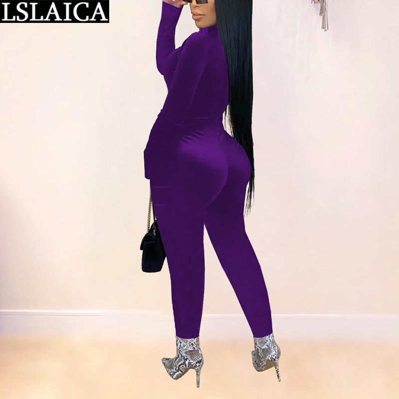 Jumpsuit Women Casual Sexy Mesh Stitching Perspective Slim Night Club Fashion Bodysuit Long Sleeve Bodys Para Mujer 210520