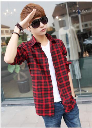 Men's Casual Shirts Wholesale-Promotion Fashion Double Pocket Plaid Short-sleeved Men Slim Fit For Checked Shirt,M-XXL, No14
Men's Casual Shirts Wholesale-Promotion Fashion Double Pocket Plaid Short-sleeved Men Slim Fit For Checked Shirt,M-XXL, No14