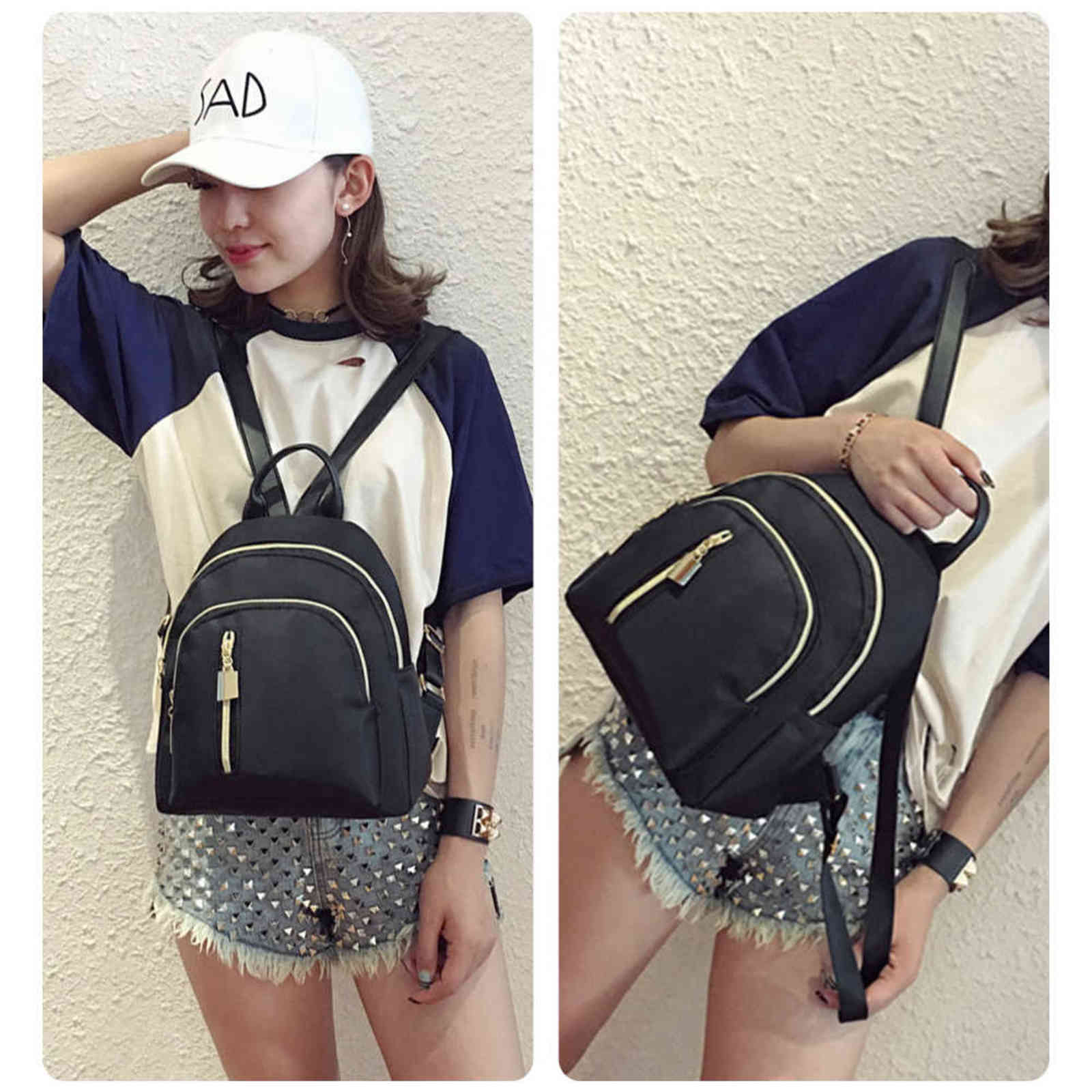 Fashion Oxford Backpack Women Shoulder Bag Waterproof Bagpacks Women's Backpack Girl Schoolbag Travel Rucksack Samll Packbag Y1105