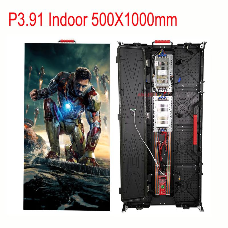 Shopping Mall Product Display Screen P3.91 P4.81 500x1000mm Size Die-Cast Aluminum Cabinet LED Wall Panel Factory Direct Sale
Shopping Mall Product Display Screen P3.91 P4.81 500x1000mm Size Die-Cast Aluminum Cabinet LED Wall Panel Factory Direct Sale