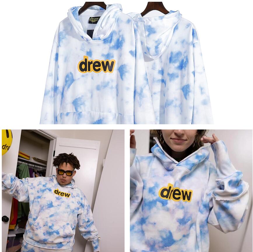 Mens Womens Tie dye Hoodies Drew House Smile Printings Long Sleeve Sweatshirts Style Winter Blue sky and white clouds balloon printing Hoodie, I need look other product
Mens Womens Tie dye Hoodies Drew House Smile Printings Long Sleeve Sweatshirts Style Winter Blue sky and white clouds balloon printing Hoodie, I need look other product
