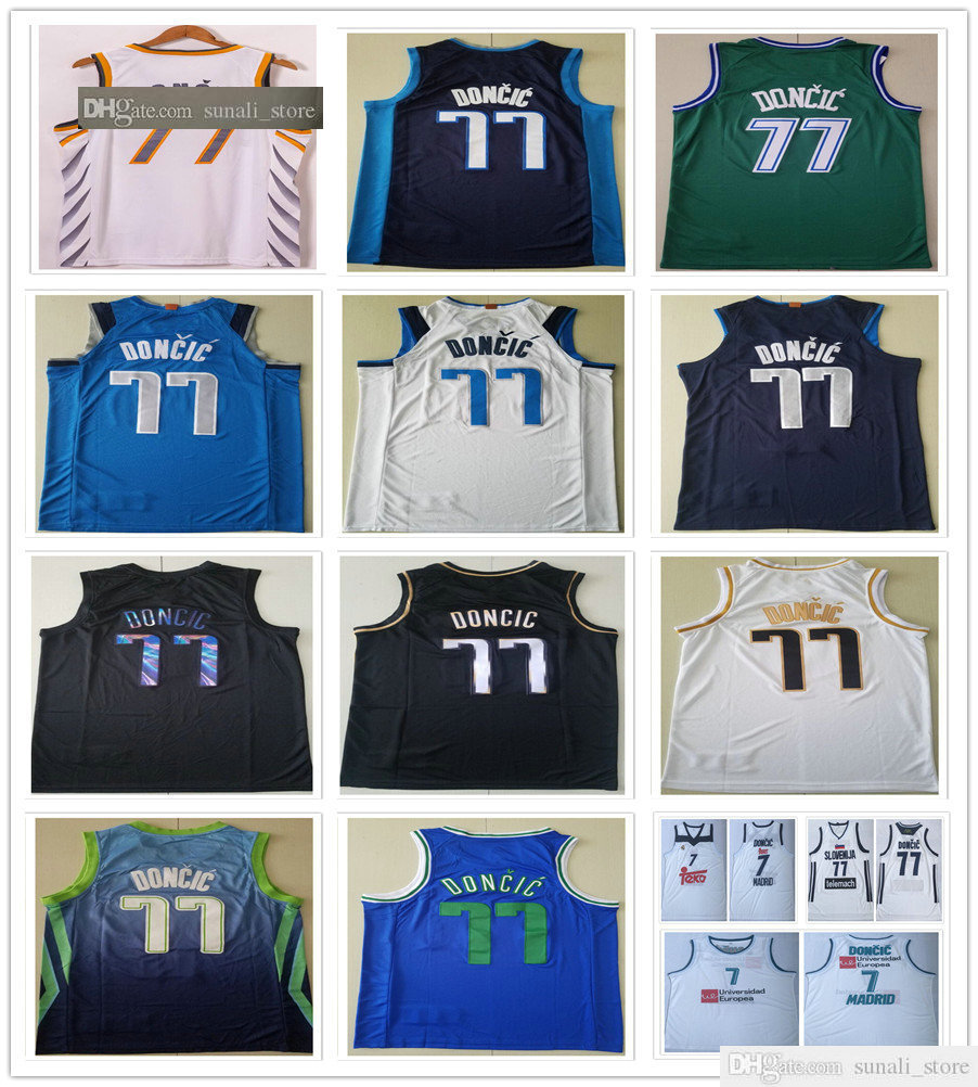 Sewn Men Doncic 77 Luka Jerseys 2021 New City Blue White Earned Navy Black 7 Doncic Basketball College Shirts Fast Shipping, Black;red
Sewn Men Doncic 77 Luka Jerseys 2021 New City Blue White Earned Navy Black 7 Doncic Basketball College Shirts Fast Shipping, Black;red