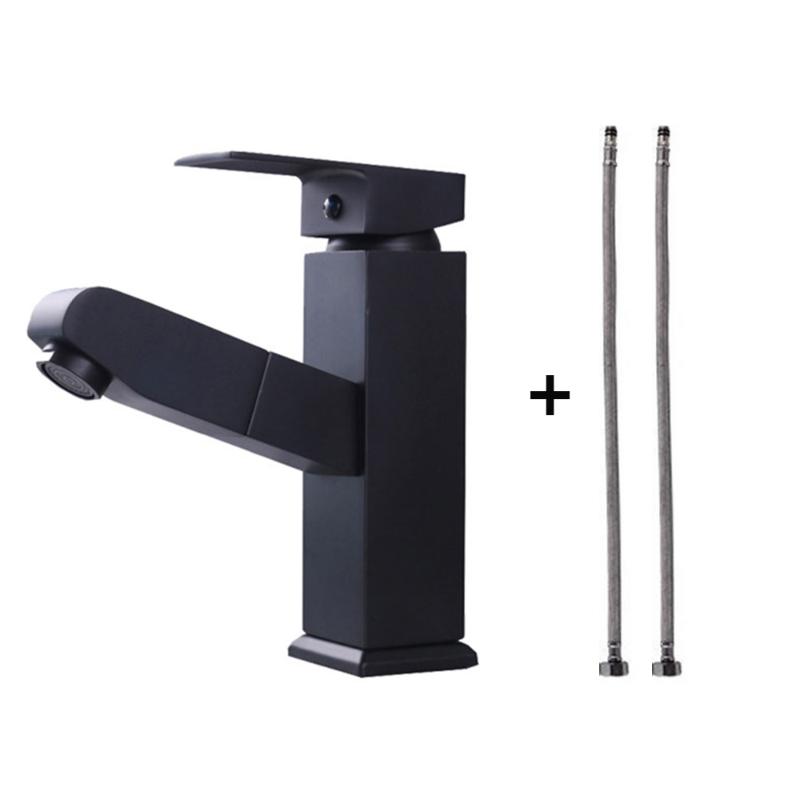 Bathroom Sink Faucets Water Faucet Freedom Pull Design Cold/ Mixer Basin Tap Single Hole Home Improvement For Kitchen
Bathroom Sink Faucets Water Faucet Freedom Pull Design Cold/ Mixer Basin Tap Single Hole Home Improvement For Kitchen