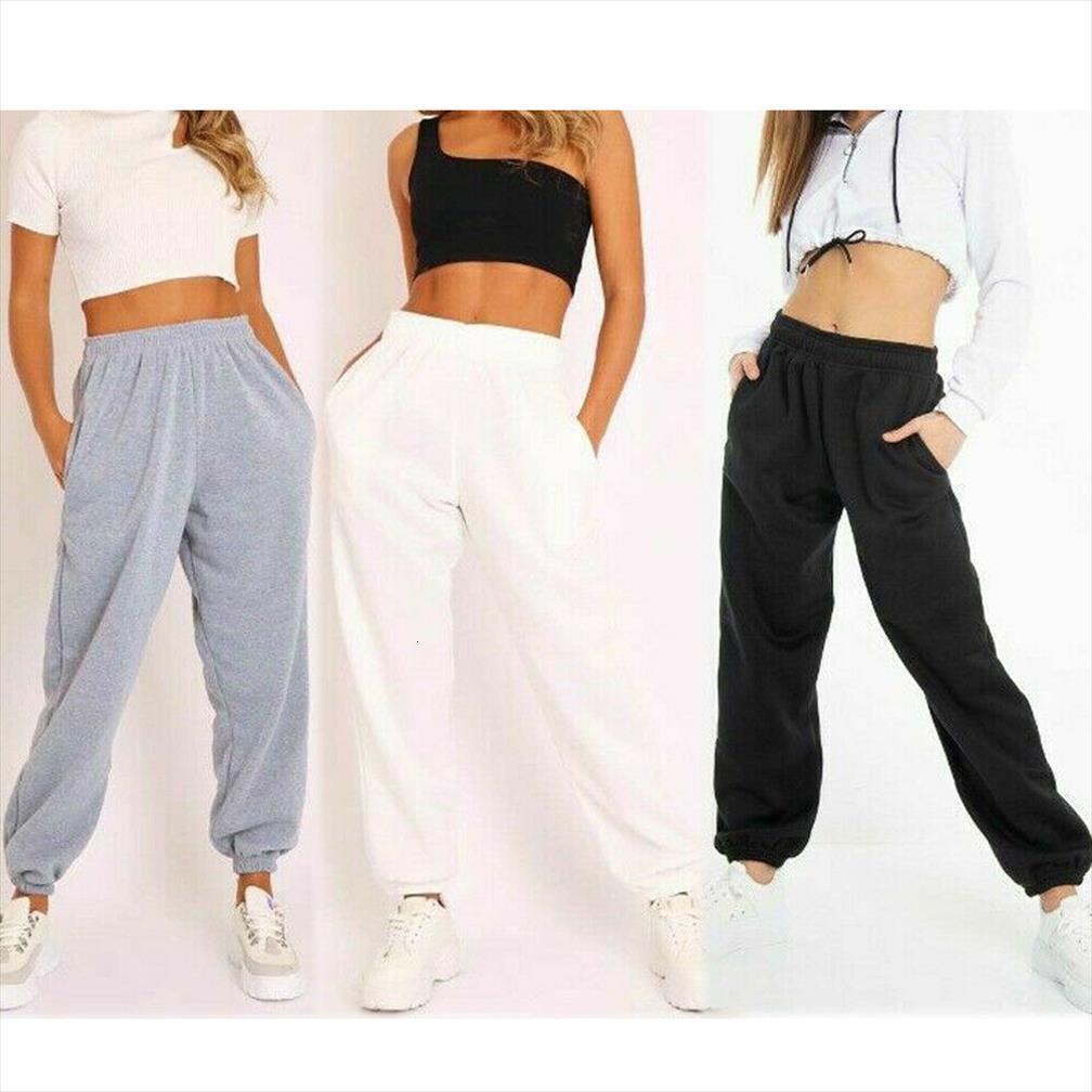 casual sport solid running women pant jogger tracksuit elastic waist sweatpants baggy trousers, Black;white
casual sport solid running women pant jogger tracksuit elastic waist sweatpants baggy trousers, Black;white