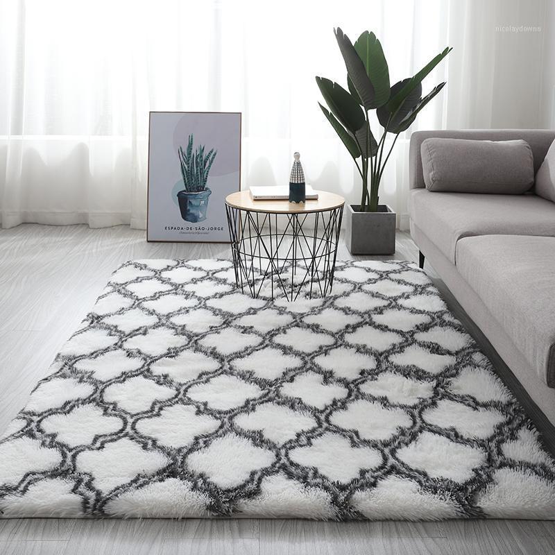 Carpets Modern Nordic Carpet Bedroom Plush Floor Mat Living Room Coffee Table Tatami Rug Various Flower Pattern Kid Crawling
Carpets Modern Nordic Carpet Bedroom Plush Floor Mat Living Room Coffee Table Tatami Rug Various Flower Pattern Kid Crawling