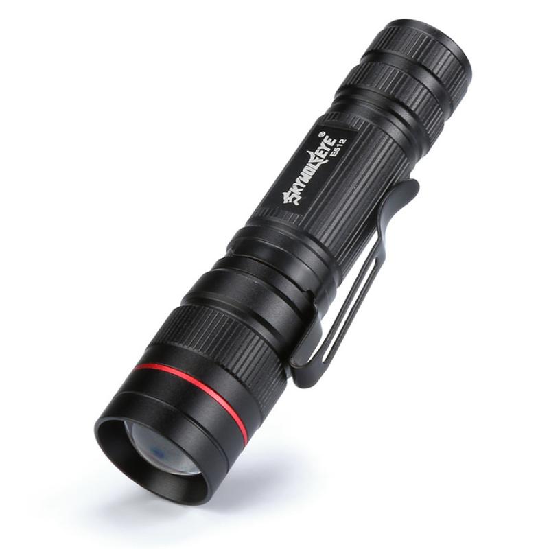 Skywolfeye Super Mini 3500LM Zoomable CREE Q5 LED 3 Mode Torch Bright Light Lamp Drop 918 Flashlights Torches
Skywolfeye Super Mini 3500LM Zoomable CREE Q5 LED 3 Mode Torch Bright Light Lamp Drop 918 Flashlights Torches