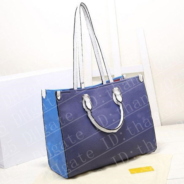 Women Luxurys Designers Handbags Ladies Tote Shopping Bags Top Selling Handbag Fashion Onthego Classic Letter Purse 41cm On The Go 1705
Women Luxurys Designers Handbags Ladies Tote Shopping Bags Top Selling Handbag Fashion Onthego Classic Letter Purse 41cm On The Go 1705