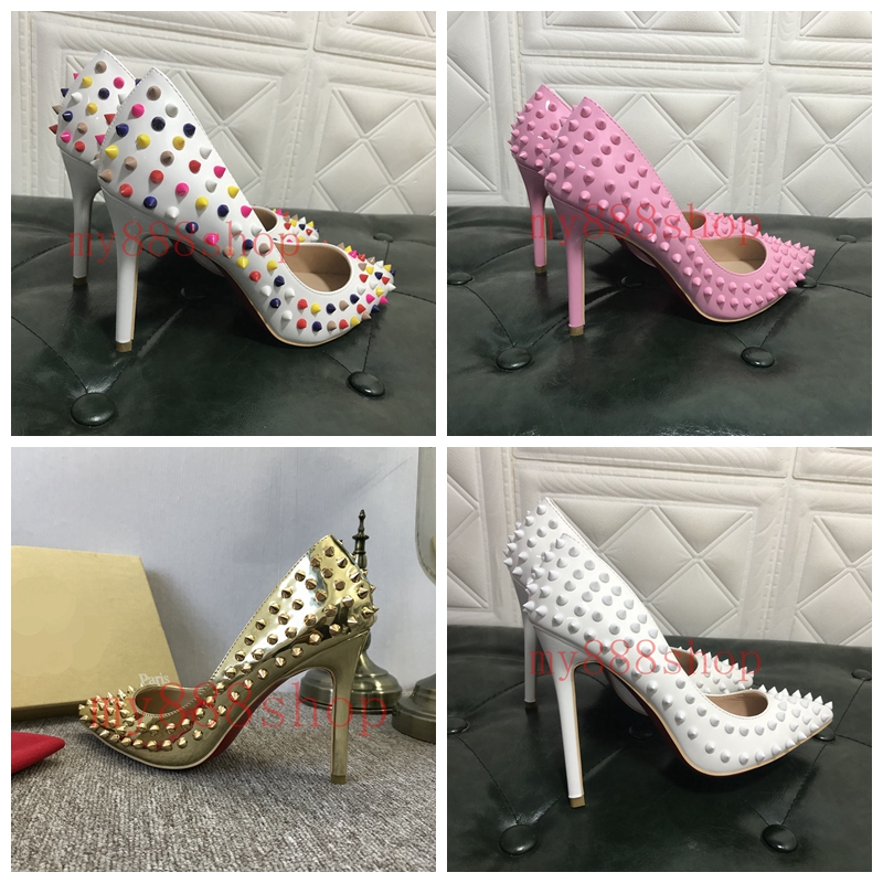 (original LOGO) Fashion Designer Red Bottom shoes 8cm 10cm 12cm High Heels Spikes Wedding Pumps Brand Womens Dress Shoes
(original LOGO) Fashion Designer Red Bottom shoes 8cm 10cm 12cm High Heels Spikes Wedding Pumps Brand Womens Dress Shoes